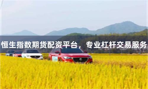 恒生指数期货配资平台，专业杠杆交易服务